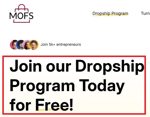 Myonlinefashionstore Dropship Program Today for Free!